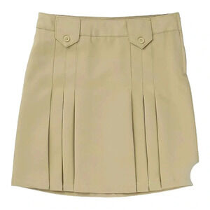 French Toast Girls Uniform Skirt in Khaki Size 12 with Adjustable Waist …